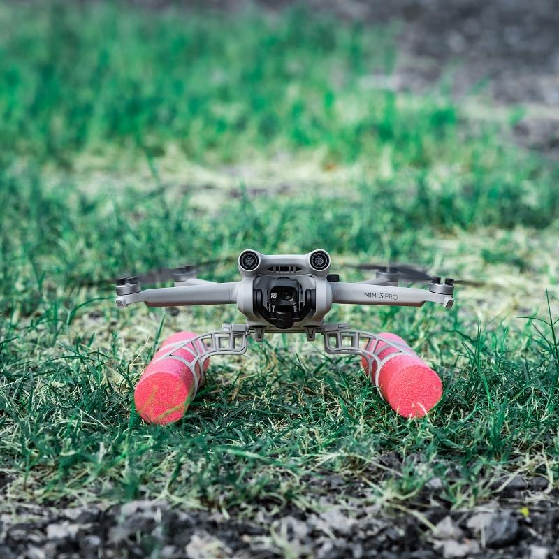 Float Holder Landing Gear Sled Style Damping Foot for Mini 3 Pro Drones Accessories Buoyancy Frame Part