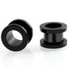 2 Stück/Los Stahl Ohrstecker und Tunnel Piercings Schraubbare Ohrring Dehner Ohrläppchen Messgeräte Körperpiercings Schmuck 2mm-20mm