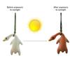 Transformative Car Pendant Duck Swings Gently While Driving Portable for A Playful Touch In Any Vehicle's Interior