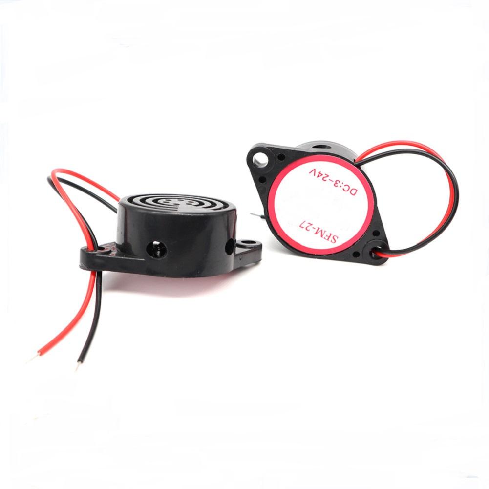 1ks Alarm Vysokodecibelový DC3V-24V 100dB Elektronický Bzučák Pípací Tón Alarm Zvonění Nepřetržitý Zvuk Pro Arduino Auto Dodávka