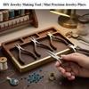 Beading Jewelry Making Pliers Flat Pliers Concave Pliers Mini Cutting Wire Pliers  Jewelry