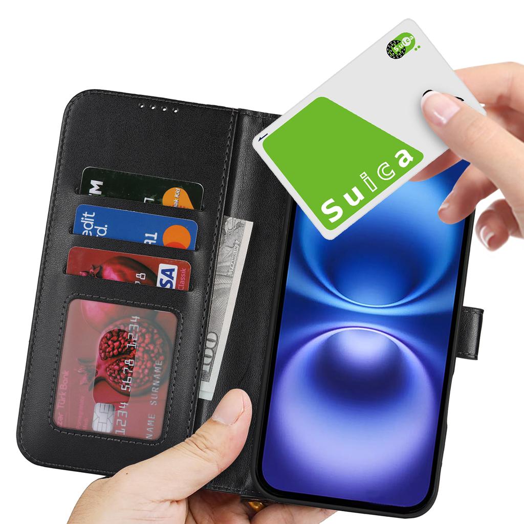 For iPhone 16 Stand Case Shockproof Leather Wallet Phone Cover