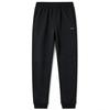 Men's Pants Knitted Sweatpants Men's Black Moderate Cuffed Pants