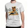Funny Kitty Sandwich Alf The Extraterrestrial and Football Tv Show T-Shirts Men Cotton Sleeve Tee Shirt Tops