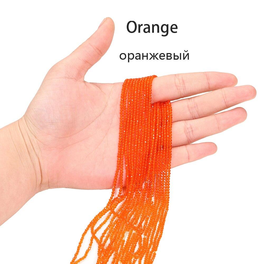 

150 шт./лот, 2 мм, разноцветные граненые стеклянные круглые хрустальные бусины, свободные бусины-разделители для изготовления ювелирных изделий своими руками, фурнитура, ожерелья