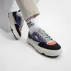 FILA Modern Rock Shoes Low Top Canvas Shoes Men sneaker Blue Purple F12M421301FNG