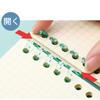 Akkerds Ring Buckle Convenient and Easy to Suitable for File Transparent 8 Pieces 5-Hole Loose-Leaf - Use, A4/A5/B5 Staples, Manuals, Calendars,