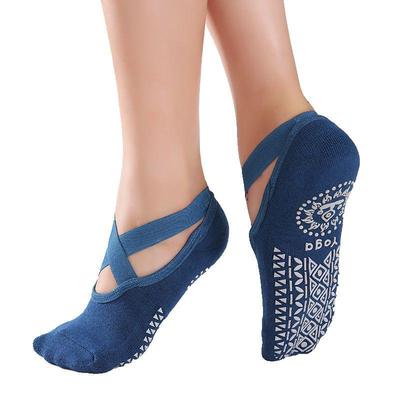Women Yoga Anti-slip Socks Ladies Ventilation Ballet Dance Gym Fitness Pilates Cotton Socks