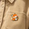 Brooch Pin, Animal Flower Design Brooch Fastener, Buckle-Type Fixing Pins, Enamel Paint Stable Buckle Pins for Backpacks And Hoods