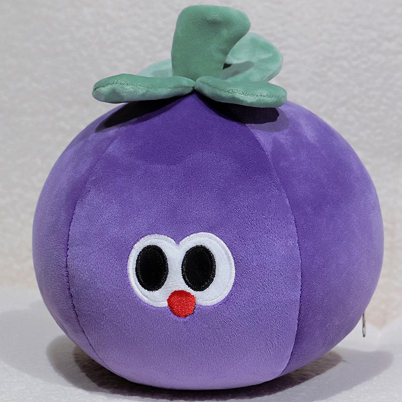 30 см U-образная подушка с наполнителем из вспененного полистирола, плюшевая подушка-трансформер, игрушки-персонажи Баклажан, Помидор, Гриб, Подарки для девочек