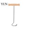 Non Slip Shoe Helper Boot Jack with Long Handle, Easy Removal Portable Shoehorn, Non-slip Grip Durable Metal Lifter Sturdy Iron Construction