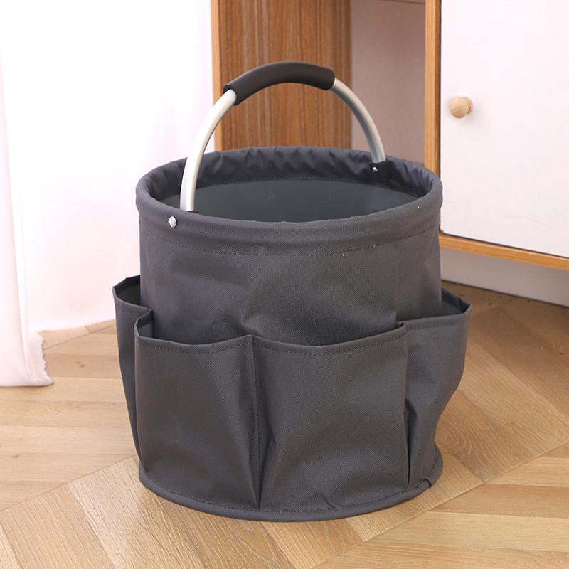 17L Multipurpose Storage Organizer Bag Foldable Picnic Tote for Outdoor Camping Grocery Shopping Home Cleaning Carry