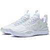 נעלי כדורסל Li Ning All City 10 לגברים, גפה נמוכה, סטנדרטי, לבן/אפור אנטארקטי ABAS019-4