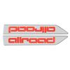 2026 Hot 2pcs 3D ABS Car Fender Emblem Allroad Letters Badge Sticker For tt quattro A4 B8 B9 C5 C6 C7 A6 A1 A2 A3 Q3 Q5  Accessories