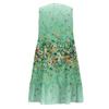 Women's Casual Fashion Breathable V-neck Vest With Pockets Floral Holiday Dress