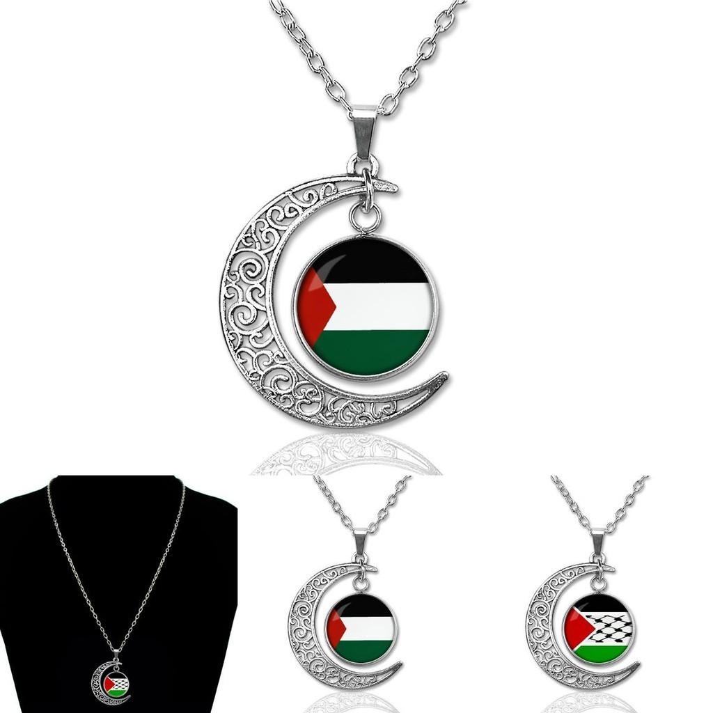 Vintage Geometric Alloy Pendant Necklace With Hollow Moon Design Ideal For Sweaters 15g