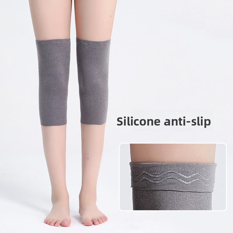 

Немецкий бархат Силиконовая противоскользящая защита колена Бесшовное Четыре сезона Теплое Мужское и женское Холодные ноги Зимняя боль в колене Пожилые XL One Pack