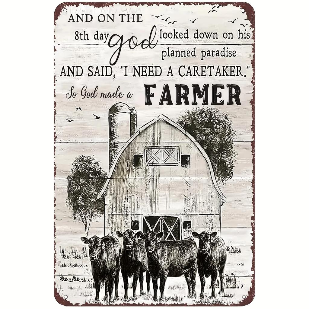 Vintage Metal Tin Poster Dear God Psalm Bible Metal Tin Signs Posters Plate Religious Home Decoration for Cafe Clubs Home Church