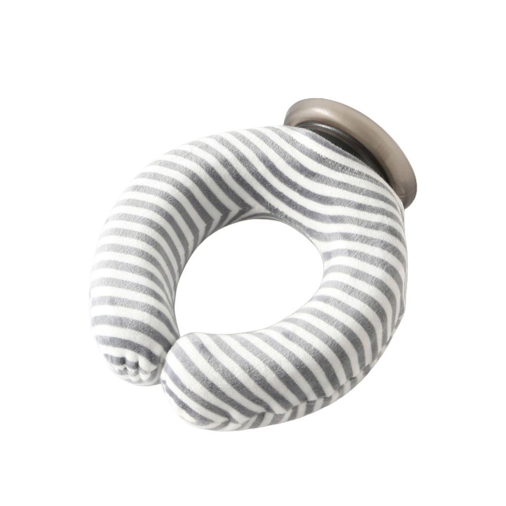 

Reusable Neck Hot Water Bag PVC Hot-water Bag Portable Neck Support for Home&Office Use білий/сірий