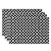 Modernes minimalistisches Platzset Geometrische Linien Abstraktes Design Hitzebeständige Tischsets Esstisch Küche Büro Stilvolle Wohnkultur