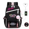 Animation Peripheral Printing Korean Version Style Children'S Backpack College Style Junior High School Student Leisure Schoolbag