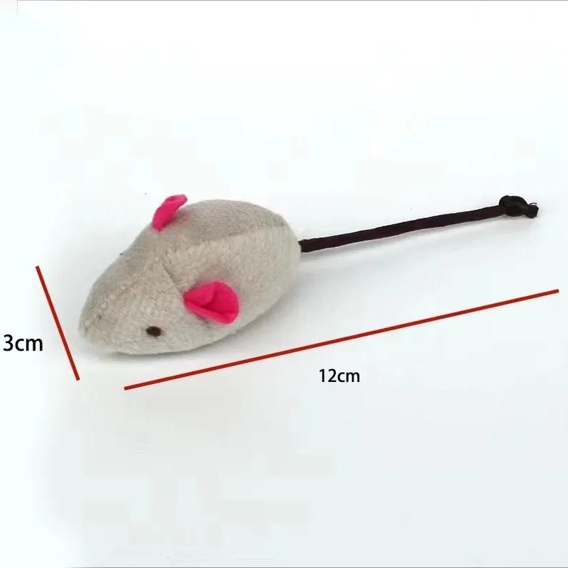 Simulated Plush Cat, Mint Mouse, Teasing Cat Toy, Bite Resistant, Self Entertaining, Relieving Boredom, Pet Cat Gnawing Toy
