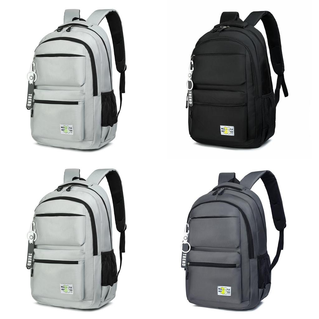 Unisex Large Capacity Travel Backpack With Bear Letter Pattern