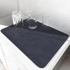 New Customizable Non-Slip Absorbent Kitchen Drying Mat for Cups, Plates, and Bowls