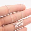 2025 Stainless Steel Year Necklace – Birthday Pendant, Bestie Gift, Versatile Slimming Chain
