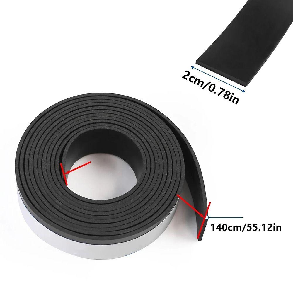1Pcs Durable 140cm Guide Rail Strip Anti-crack Rubber Splinter Guard Strip 194418-6 Replacement Tape Power Tool Accessories