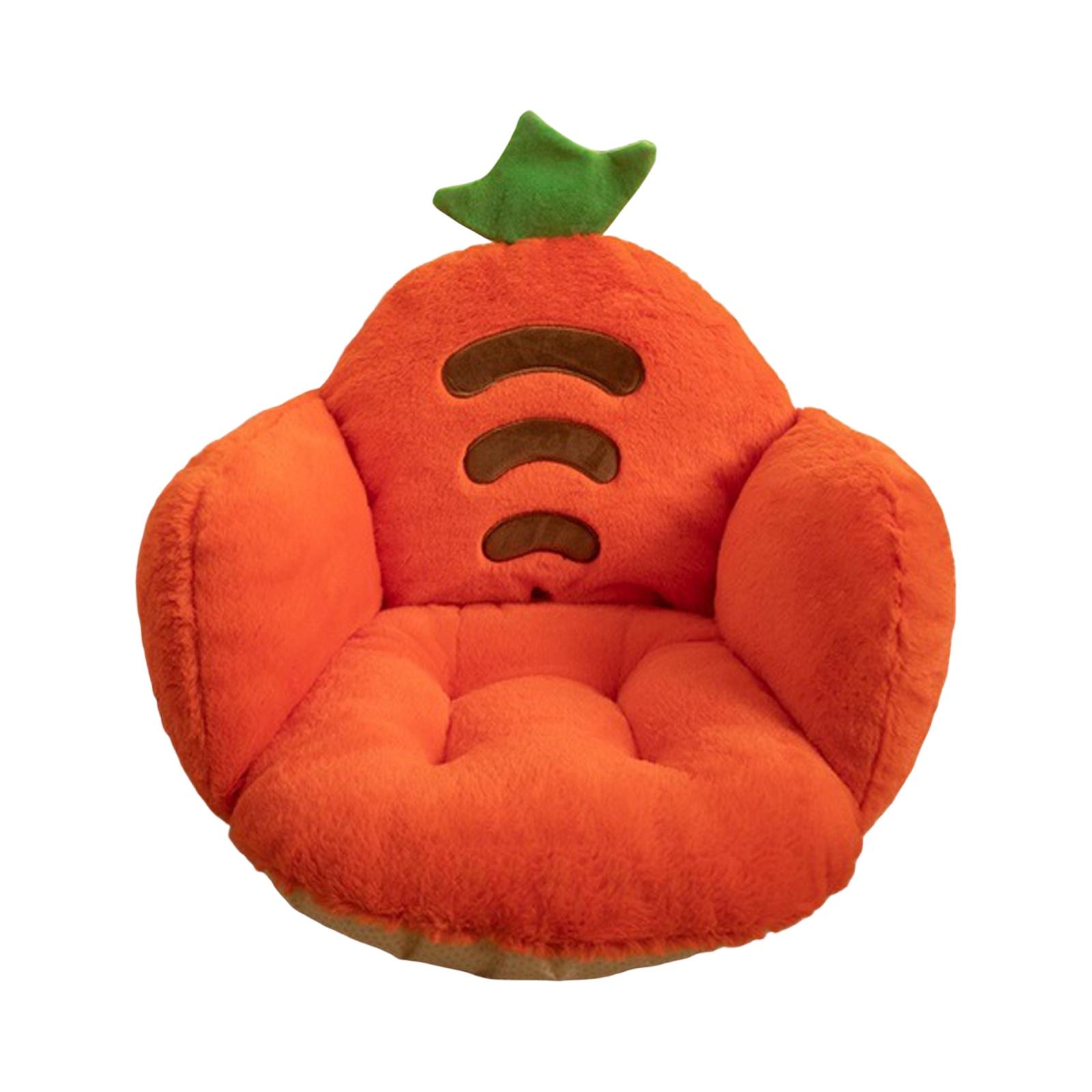 

Cute Plush Chair Cushion Lazy Sofa Backrest Integrated One Size шафрановый