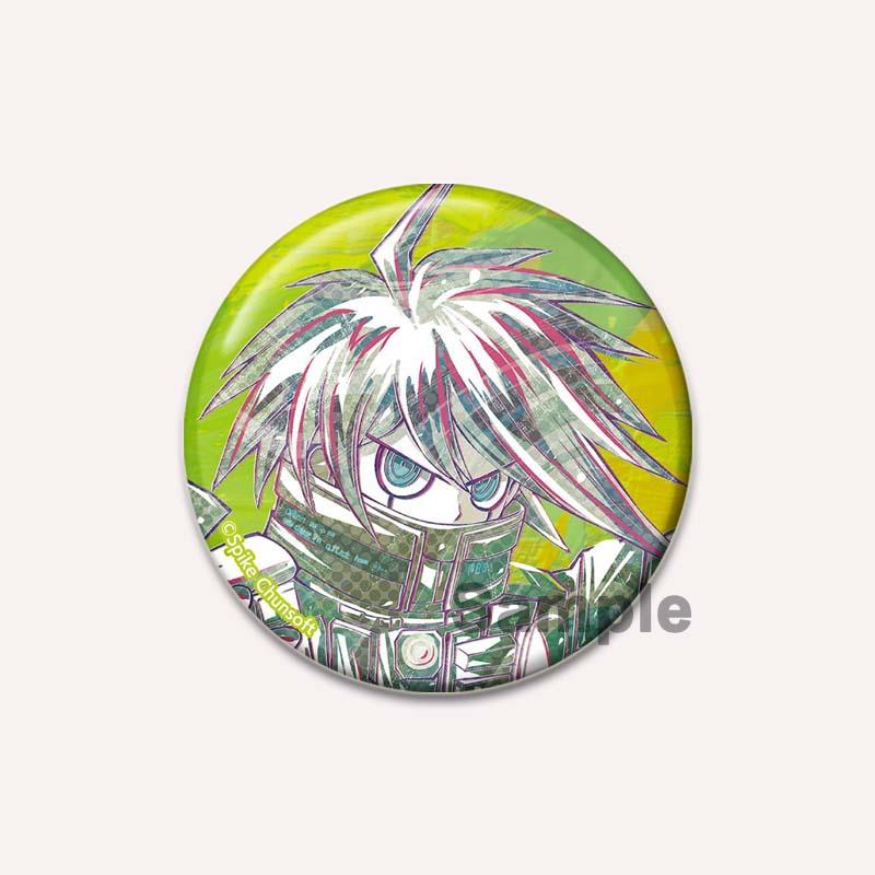 32/44/58MM Inferenz Abenteuer Spiel Anime Broschen Danganronpa HD Print Abzeichen Rucksack Kragen Cartoon Revers Pins Schmuck Geschenke Zubehör