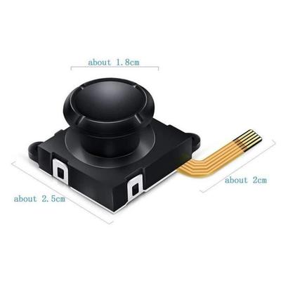 Joycon Repair Kit 3D Replacement Joystick for Nintendo Switch Repair Tool - Type 3D Joystick Black