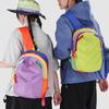 Schoolbag New Outdoor Sports Mountaineering Bag Contrasting Color Backpack Leisure Travel Bag Student Schoolbag Light Hiking Backpack Light