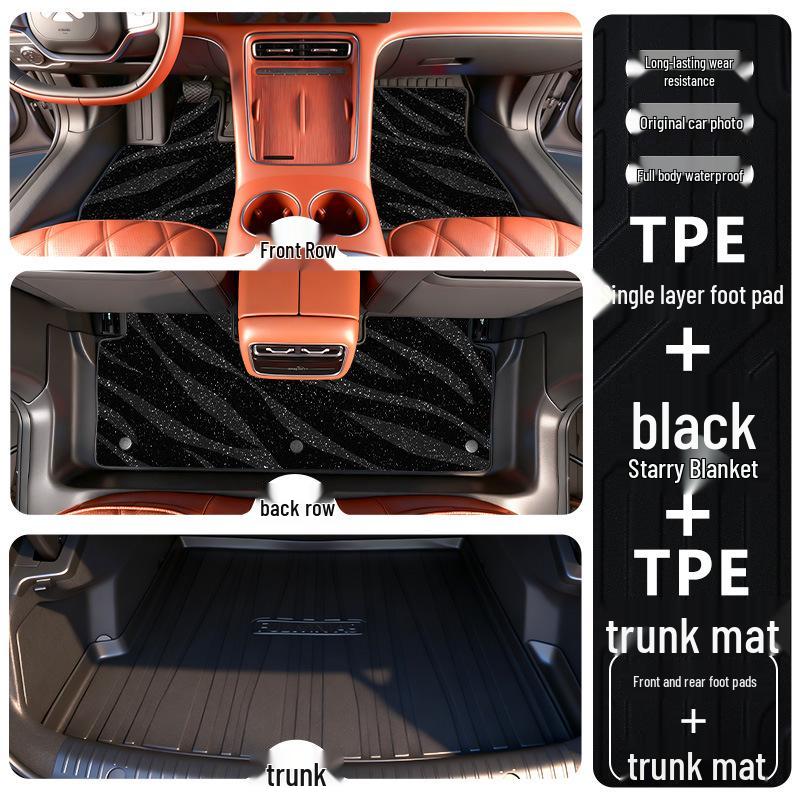 2025 Chery Fengyun A9L Custom TPE Interior Carpet Accessories