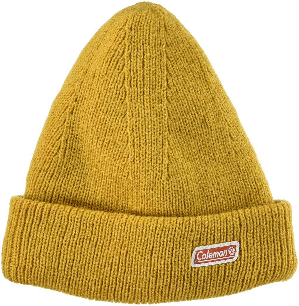 Coleman Kids Knit Cap 438-0022, Fleece-Lined Beanie for Kids, Yellow