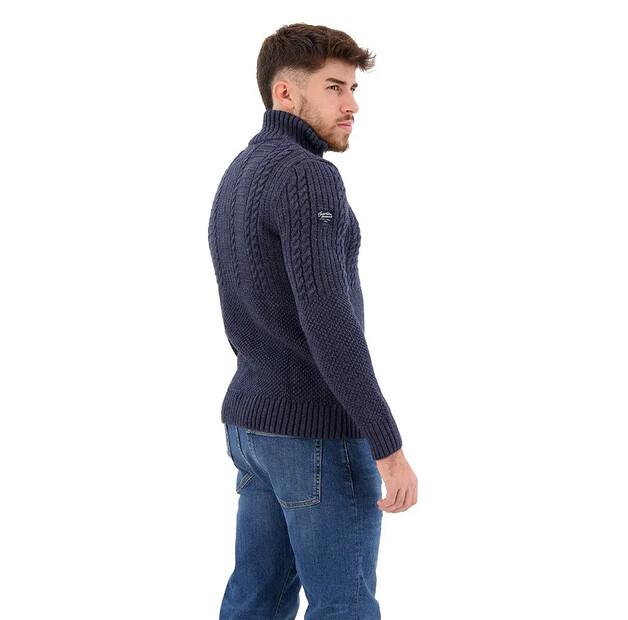 Superdry Свитер с полумолнией Vintage Jacob Henley