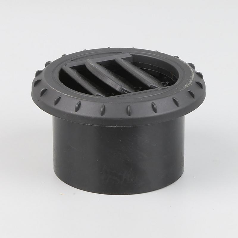 60mm 75mm větrací žaluzie kulaté vzduchové větrací otvory Deflektorový výstup teplého vzduchu otočné černé autodíly pro auto autobus RV ATV