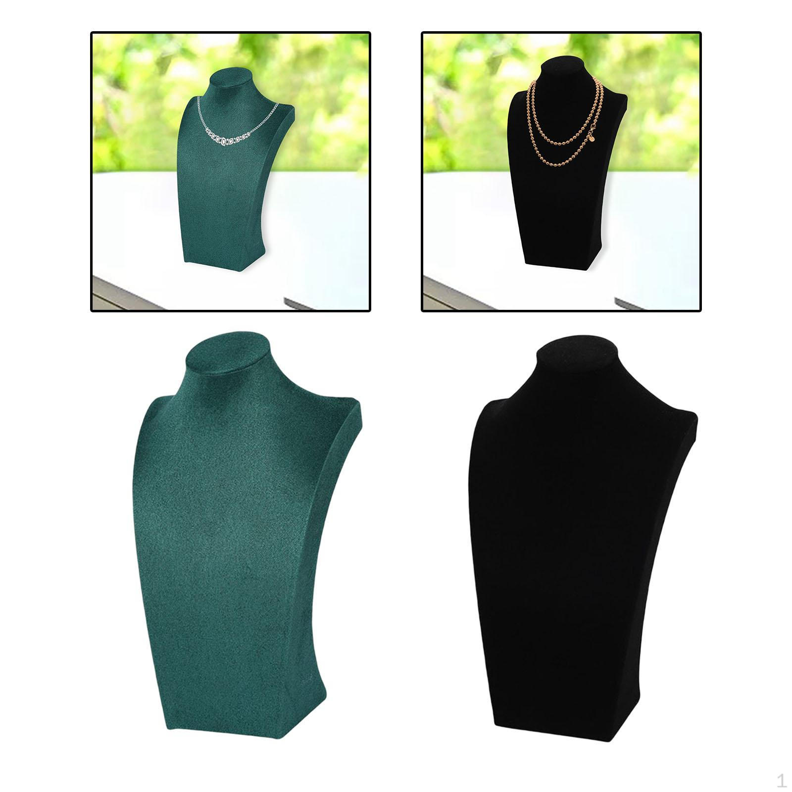 

2 шт. Подставка для ожерелий, Подставка-бюст для цепочек, подвесок и ювелирных изделий для , Розничные полки,