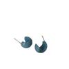 C Circle Oil Dripping Stud Earrings Female Niche Design Sense Fresh And Sweet Elegant Exquisite Personality Simple Versatile Earrings Earrings