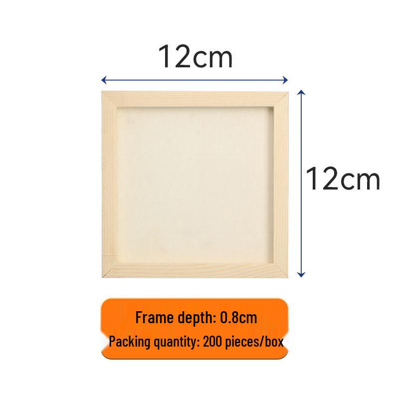 Children s Creative DIY Wooden Clay Painting Frame for Kindergarten