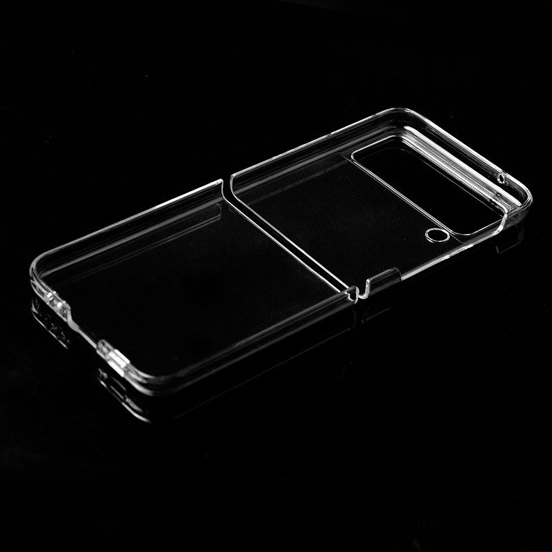 

Прозрачный противоударный складной чехол из ПК для телефона Samsung Galaxy ZFlip6, защитный чехол для Zflip4 Z FLIP 6