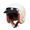 Retro Semi-Open Motorcycle Helmet 3/4 Cross-Country Riding Accessory Classic Bicycle Headgear for Men And Women A16