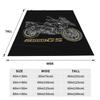 GS 1250 R 1250 Adventure Motorcycle Blanket Lightweight Flannel Sofa Throw Blanket for Couch Bedding Office Throws Bedspread