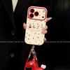 iPhone 17 Pro Case: High-End, Niche, Apple 16, Fresh, Simple Full Screen, Colored Dots, Cookie Design