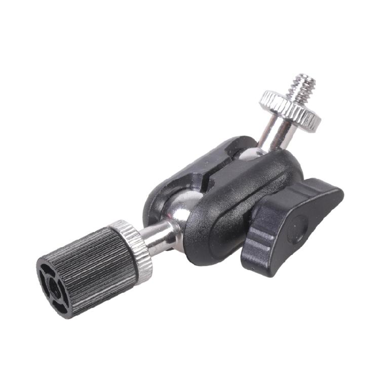 1/4 Zoll Außengewinde auf Innengewinde Schraubadapter Doppelkopf für DSLR-Kamera Mikrofonbefestigungszubehör