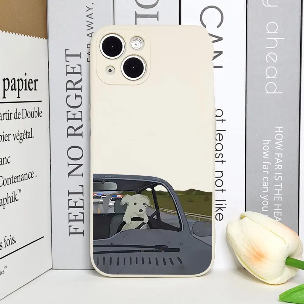 

Funny Cartoon Dog Couple Phone Case for Iphone 16 15 13 12 11 Pro Mini XS MAX X Cover for Iphone 14 7 8 Plus Silicone Soft Funda For iPhone 15 ProMax