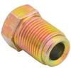 M12mm X1mm Metric Nuts Cylinder Fittings Silver Unions Master 3/16' Pipe Brake Cable Connector Condition