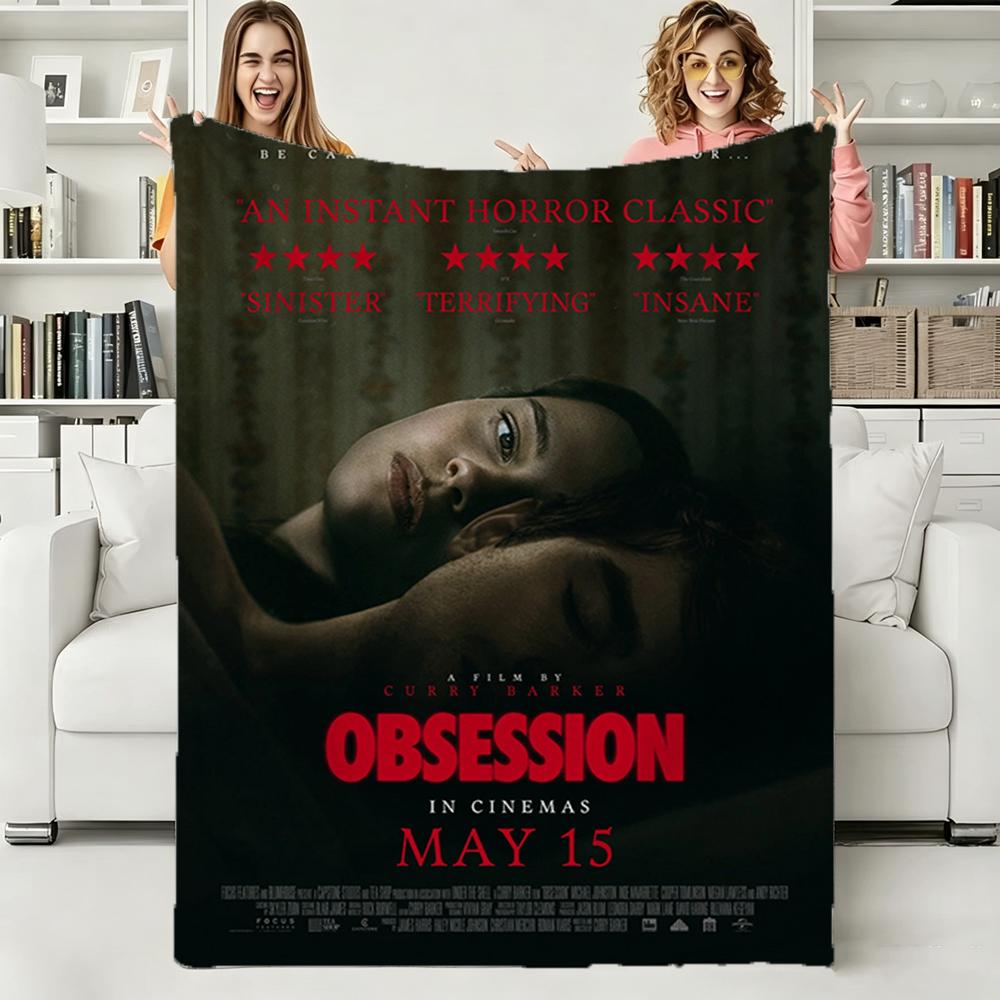 O-obsession Thriller Film Soft Warm Flannel Blanket Art For Bedroom Wall Living Room Decor Bed Camping Picnic Office Gift