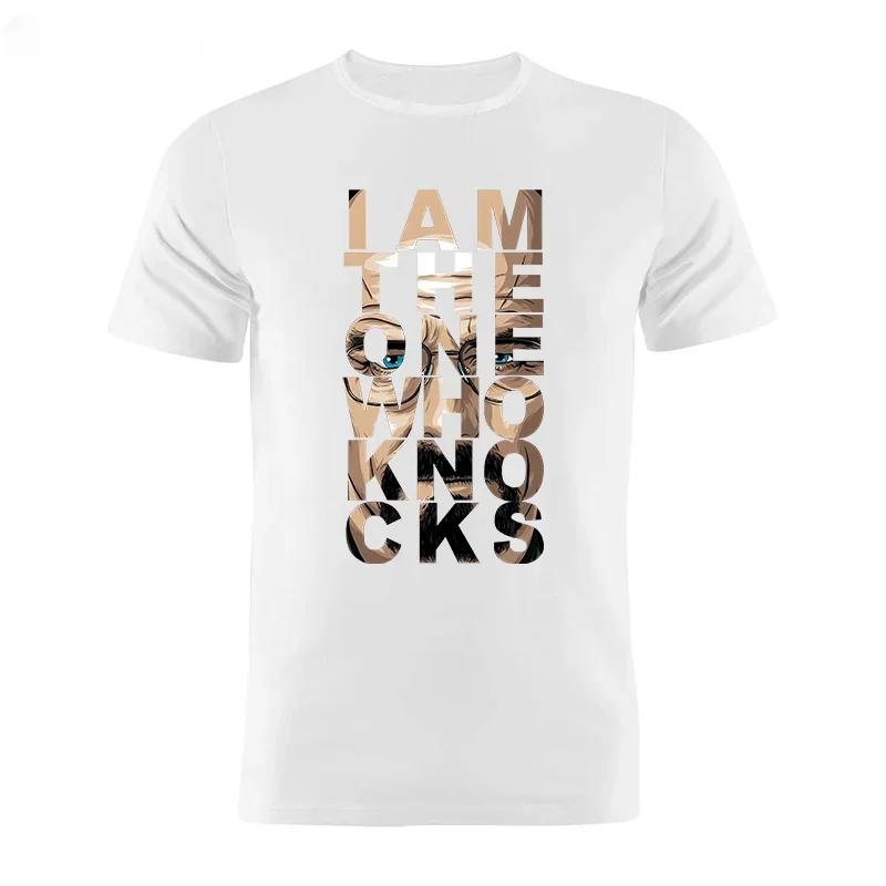 LET S COOK CHEF T-SHIRRT - Breaking Bad Walter White Meth Heisenberg TV Grafická trička Unisex oblečení WoUnisex Tops Tričko